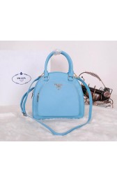 Replica Prada Saffiano Leather Shoulder Bag BN2827 SKyBlue VS02910