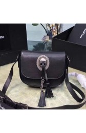 Replica Saint Laurent Black Small Kim Crossbody Bag 421956 VS08156
