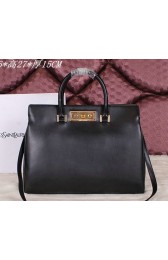 Replica Saint Laurent Medium Trois Clous Tote Bag Y7118 Black VS07314