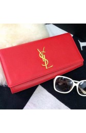 Replica Yves Saint Laurent Classic Monogramme Clutch 30210 Red VS05851