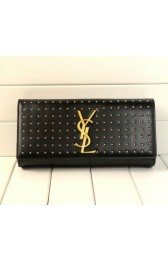 Replica Yves Saint Laurent Classic Monogramme Clutch Y9939 Black VS02683