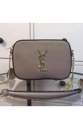 Saint Laurent Classic Small Monogram Camera Bag YSL2694 Grey VS01025