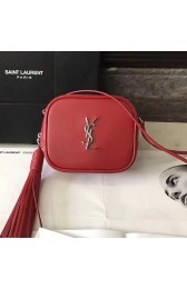 Saint Laurent Monogram Blogger Bag in Red Leather 425317 VS08007