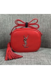 Saint Laurent Monogram Blogger Bag In Red Leather YS16SS VS03384