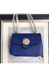 Sale 1:1 Chloe Medium Mily Leather Shoulder Bag Blue C230120 VS06409