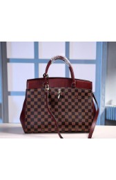 Sale 1:1 Louis Vuitton Damier Ebene Canvas Tote Bag N42355 Brown VS03545