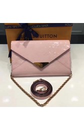 Sale 1:1 Louis Vuitton Monogram Vernis Mira Clutch Rose Ballerine M90990 VS04784