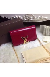 Sale 1:1 Louis Vuitton Patent Calfskin Chain Louise GM Rose M94425 VS02069