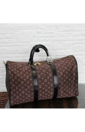 Sale 1:1 Replica Louis Vuitton Monogram Idylle KEEPALL BANDOULIERE 45 M41428 Brown VS00750
