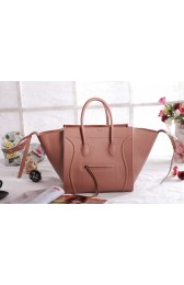 Top Celine Luggage Phantom Square Tote Bag 3341 in Pink VS03650