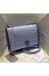 Top Dior Diorama Bag Original Leather CD12L SkyBlue VS07293