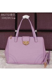 Top Prada Grainy Leather Tote Bag BN2752 Lavender VS00659