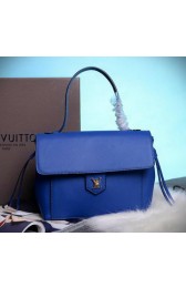 Top Replica Louis Vuitton Cruise 2015 Lockme PM Tote Bag M54011 Blue VS00310