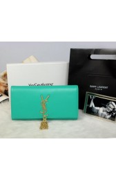 Yves Saint Laurent Classic Monogramme Tassel Clutch Y311212 SkyBlue VS01666