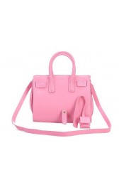 Yves Saint Laurent Classic Sac De Jour Bag in Original Leather 7102S Pink VS04010